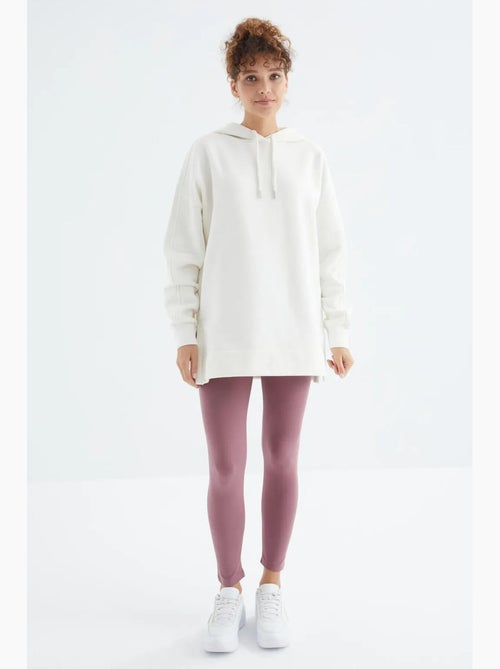 Sudadera oversize con bolsillo tommy - Kiabi
