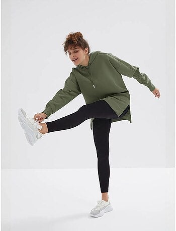 Sudadera oversize con bolsillo tommy
