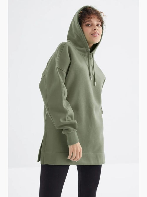 Sudadera oversize con bolsillo tommy - Kiabi Sudadera oversize con bolsillo tommy - Kiabi