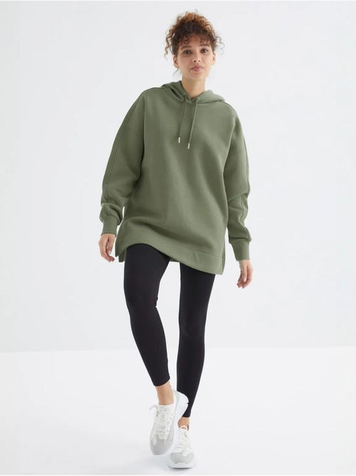 Sudadera oversize con bolsillo tommy - Kiabi Sudadera oversize con bolsillo tommy - Kiabi