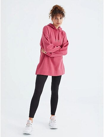 Sudadera oversize con bolsillo tommy