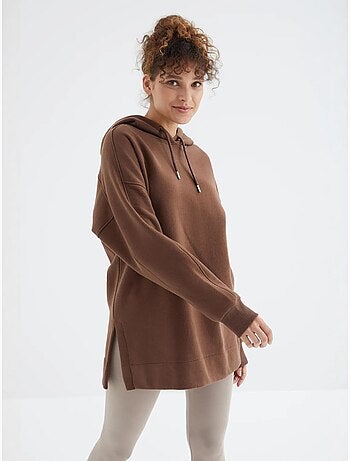 Sudadera oversize con bolsillo tommy