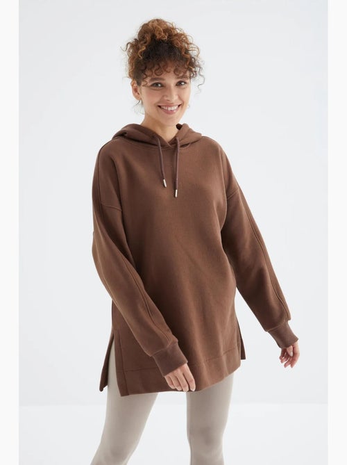 Sudadera oversize con bolsillo tommy - Kiabi Sudadera oversize con bolsillo tommy - Kiabi