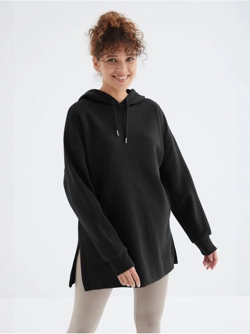 Sudadera oversize con bolsillo tommy - Kiabi