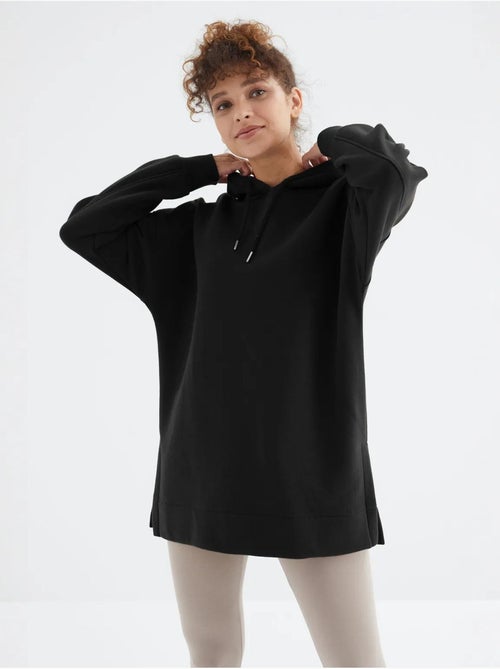 Sudadera oversize con bolsillo tommy - Kiabi