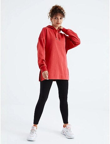 Sudadera oversize con bolsillo tommy