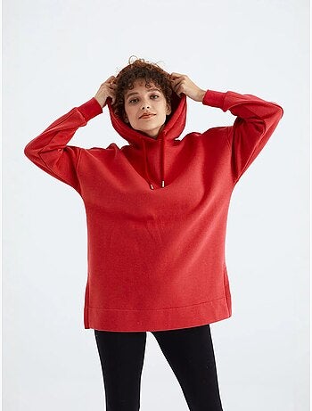 Sudadera oversize con bolsillo tommy