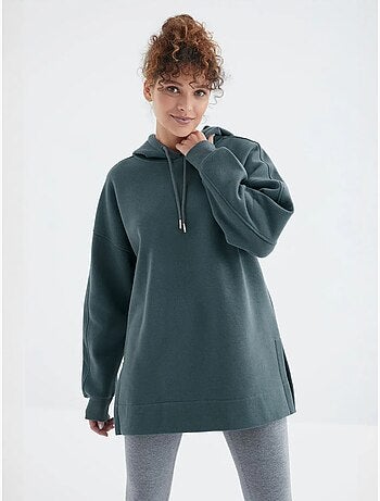 Sudadera oversize con bolsillo tommy