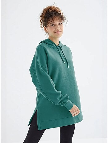 Sudadera oversize con bolsillo tommy