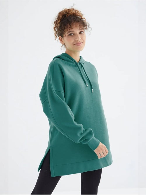 Sudadera oversize con bolsillo tommy - Kiabi