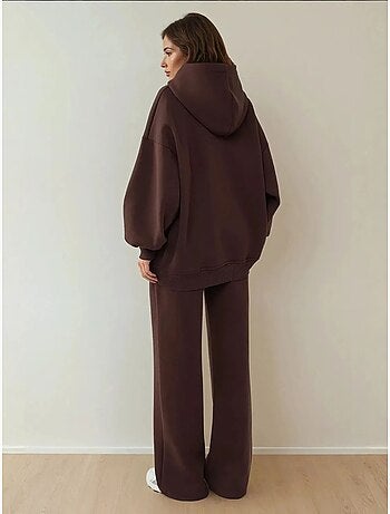 Sudadera oversize con capucha de corte holgado con bolsillo canguro hiccup