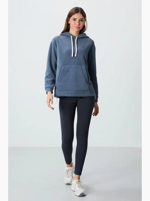 Sudadera oversize con capucha de felpa tommy - Kiabi Sudadera oversize con capucha de felpa tommy - Kiabi