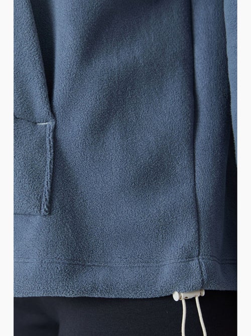 Sudadera oversize con capucha de felpa tommy - Kiabi Sudadera oversize con capucha de felpa tommy - Kiabi