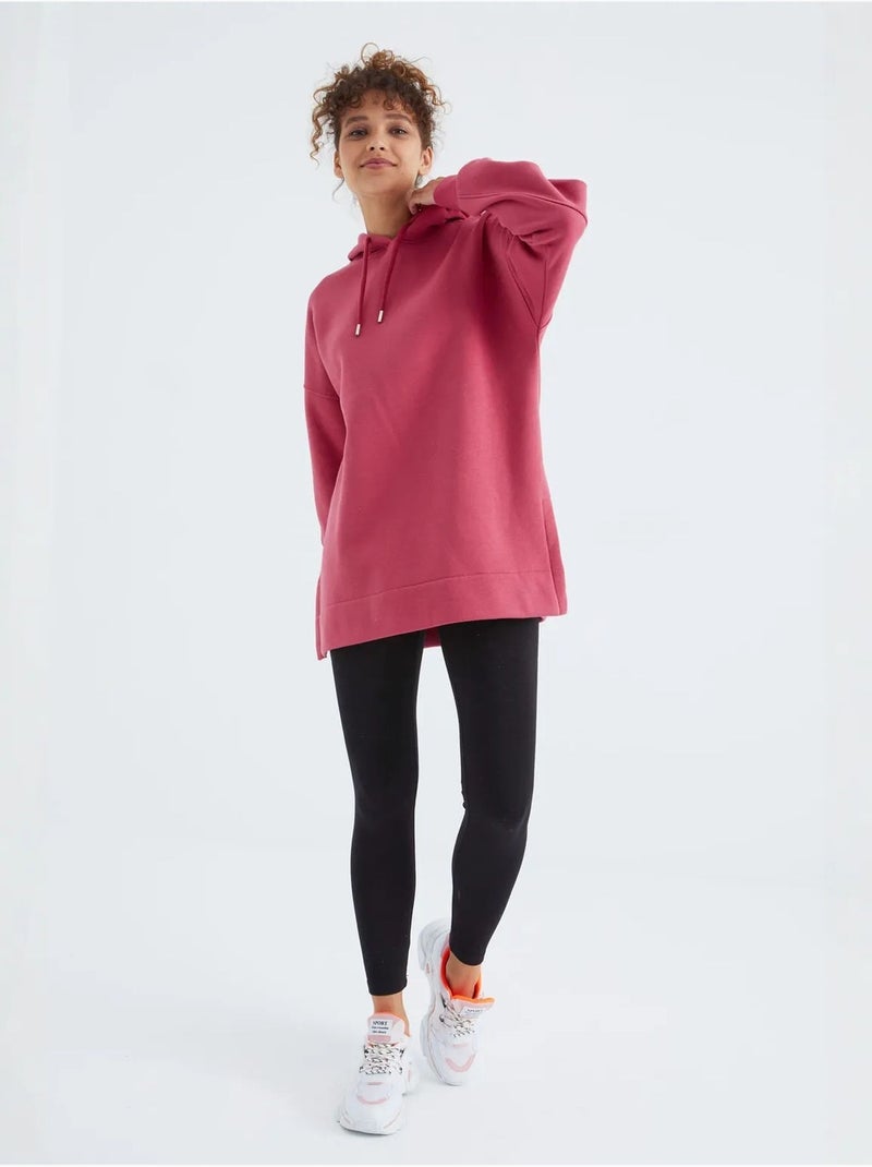 Sudadera oversize con capucha y bolsillo tommy Blanco roto - Kiabi