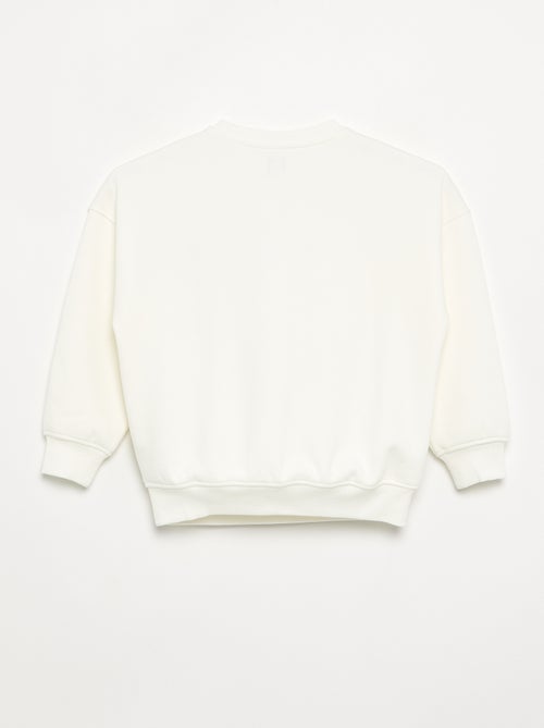 Sudadera oversize con múltiples parches - Kiabi
