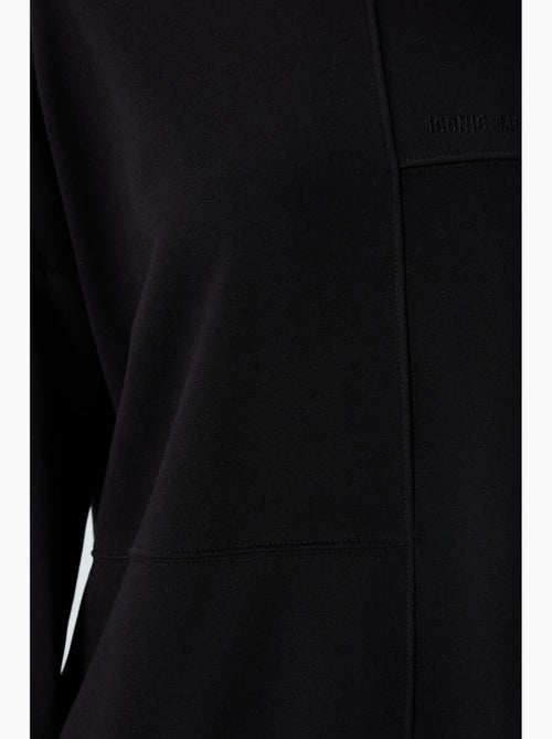 Sudadera oversize de cuello redondo tommy - Kiabi Sudadera oversize de cuello redondo tommy - Kiabi