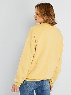 Sudaderas y hoodies de mujer - amarillo - Kiabi