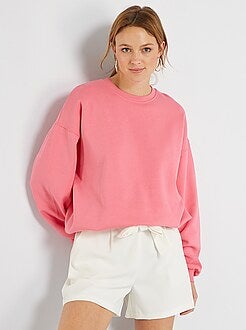 Sudaderas y hoodies de mujer - rosa - Kiabi
