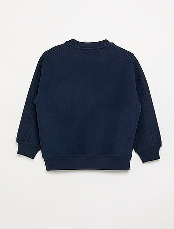 Sudadera oversize estampada