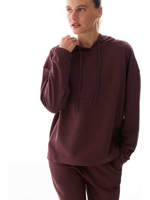Sudadera oversize lisa de manga larga penti - Kiabi Sudadera oversize lisa de manga larga penti - Kiabi