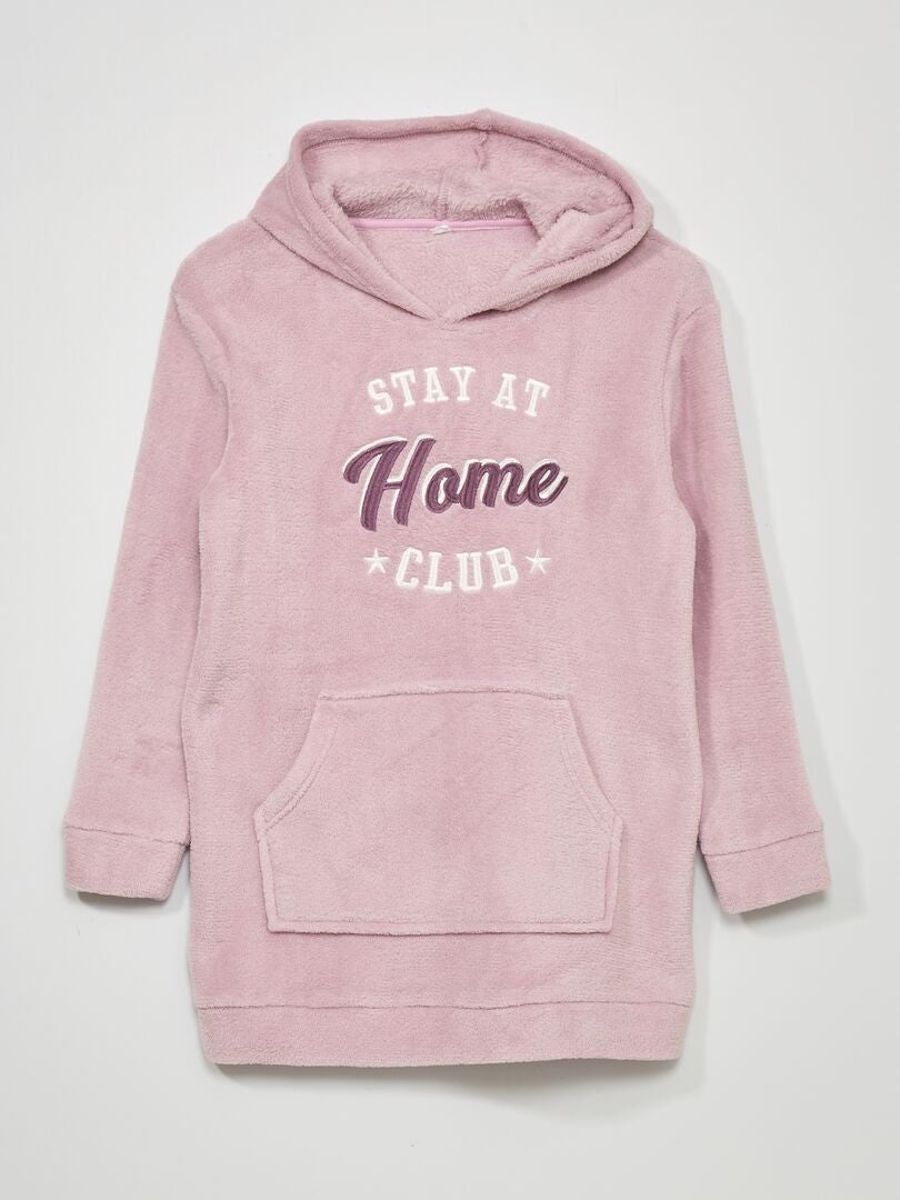 Sudadera rosa online oversize