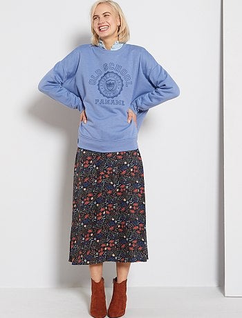 Sudadera oversize 'Snoopy' - Kiabi