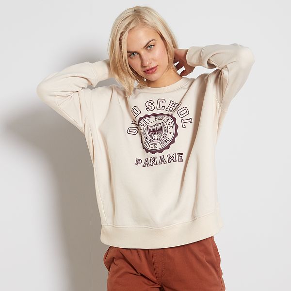 sudadera oversize mujer
