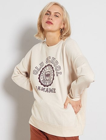 Sudadera oversize 'Snoopy' - Kiabi