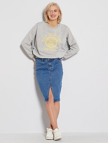 Sudadera oversize 'Snoopy' - Kiabi