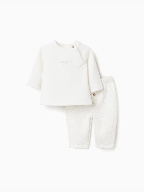 Sudadera + pantalón con forro polar térmico - Kiabi