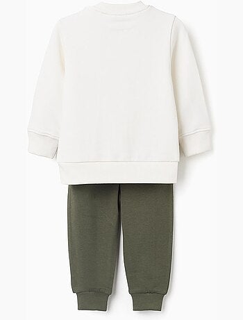 Sudadera + pantalón de chándal de algodón