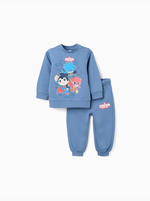 Sudadera + pantalones perchados con super friends - Kiabi