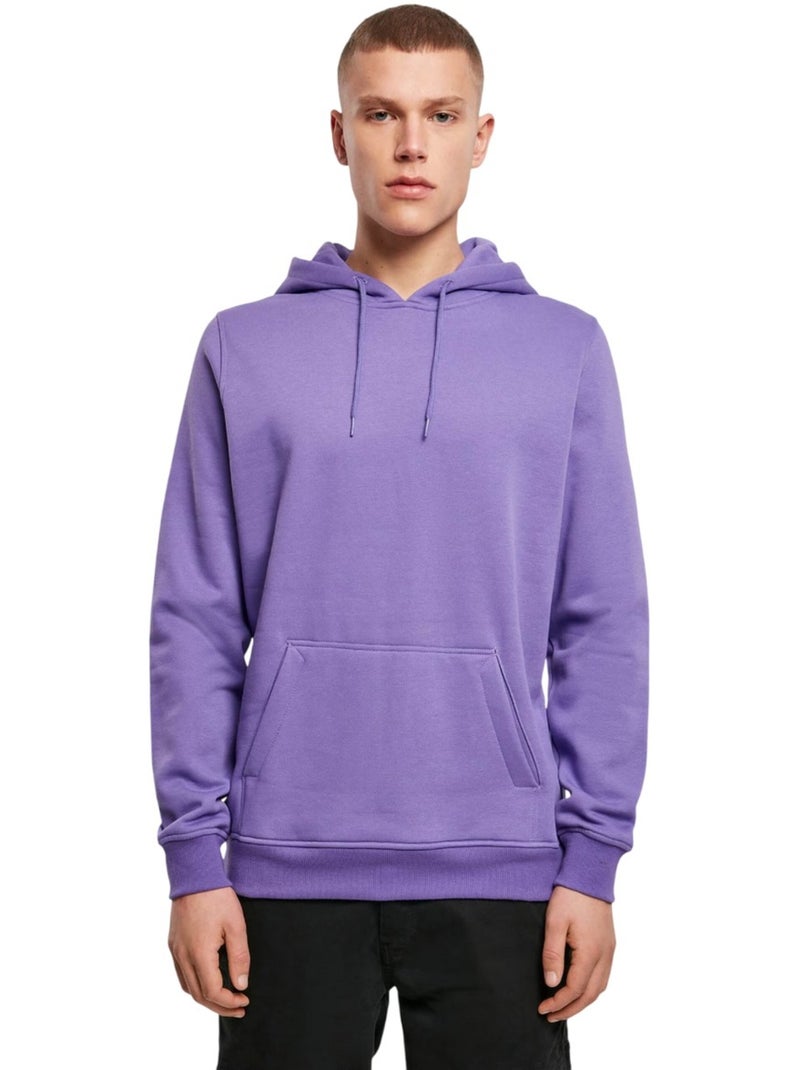 Sudadera para hombre - build your brand Violeta berenjena - Kiabi