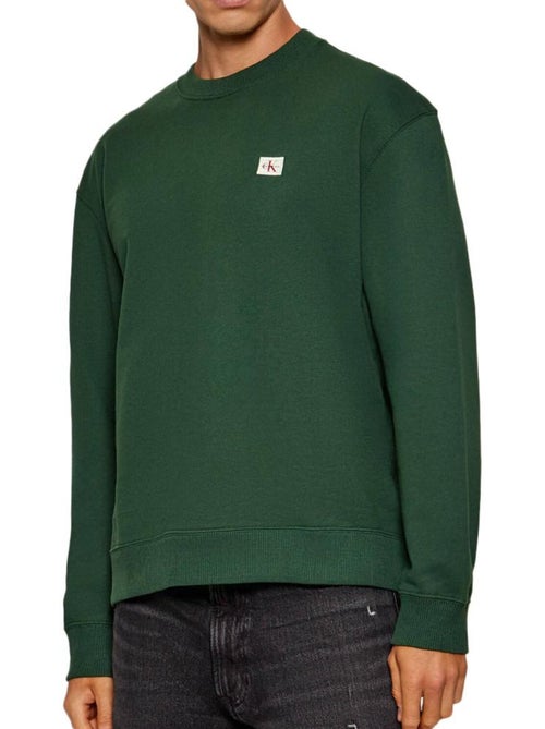 Sudadera para hombre Calvin Klein Jeans 350 Terry Badge - Kiabi Sudadera para hombre Calvin Klein Jeans 350 Terry Badge - Kiabi