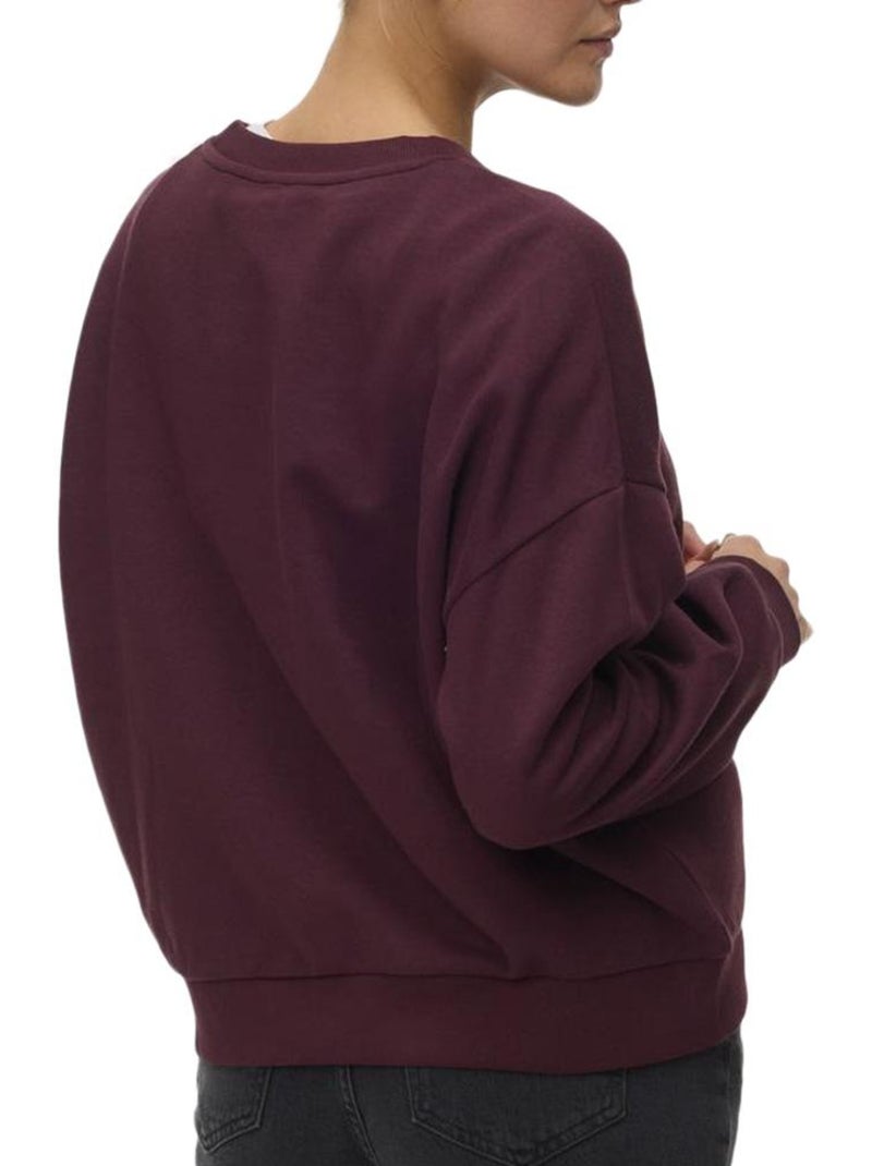 Sudadera para Mujer Vero Moda Burdeos - Kiabi