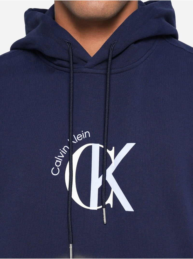 Sudadera para ponerse - Calvin Klein Azul - Kiabi