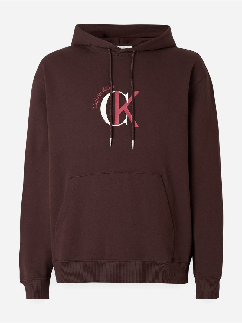Sudadera para ponerse - Calvin Klein Marrón - Kiabi
