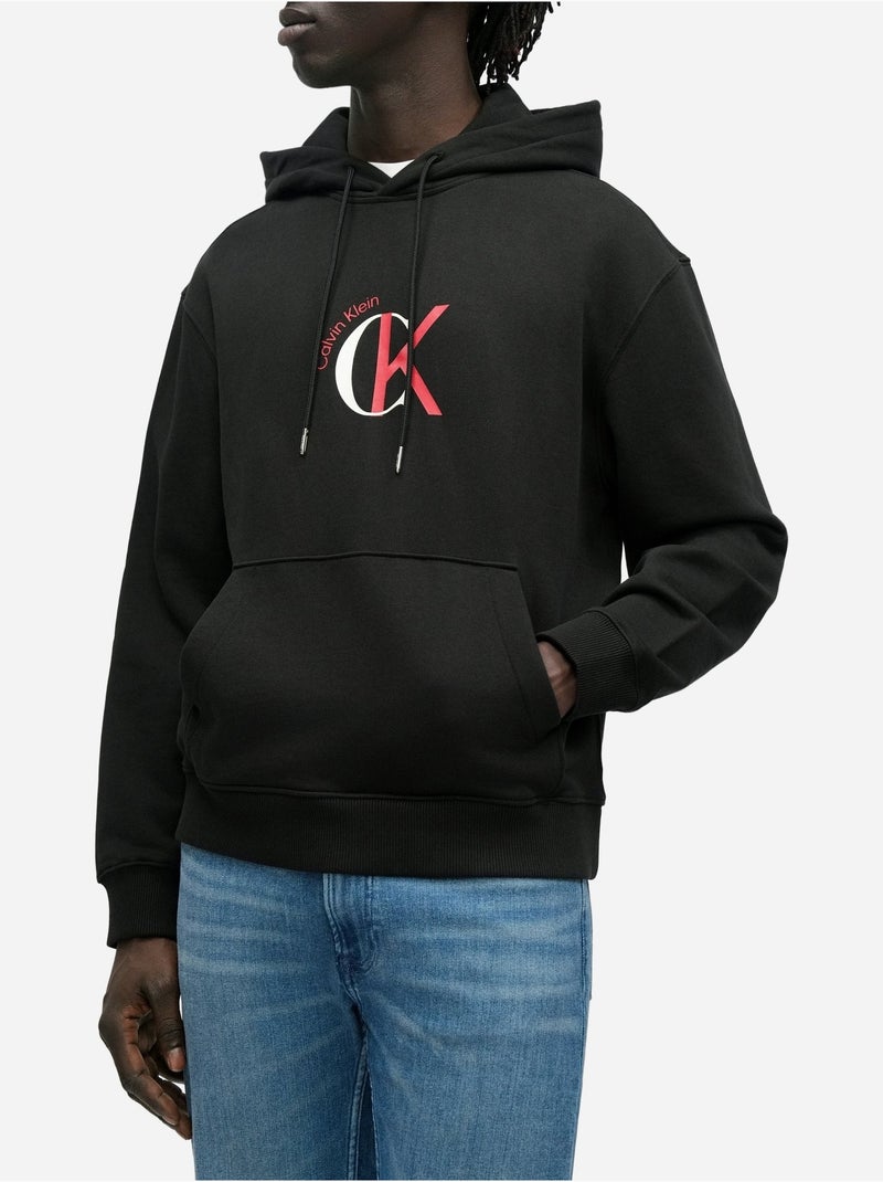 Sudadera para ponerse - Calvin Klein Negro - Kiabi