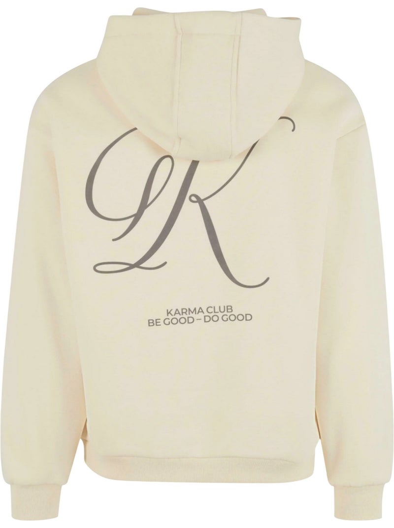 Sudadera part of the club diseño estampado en espalda de suave para hombre - mister tee Blanco nacarado - Kiabi