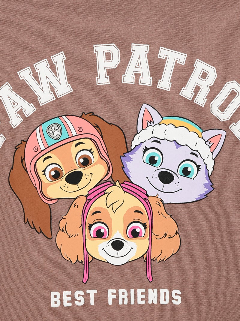 Sudadera Pat' Patrouille de manga larga Marron - Kiabi