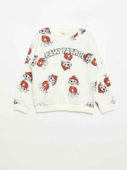 Sudadera 'Patrulla Canina' en felpa - Kiabi