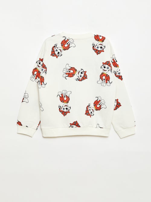 Sudadera 'Patrulla Canina' en felpa - Kiabi