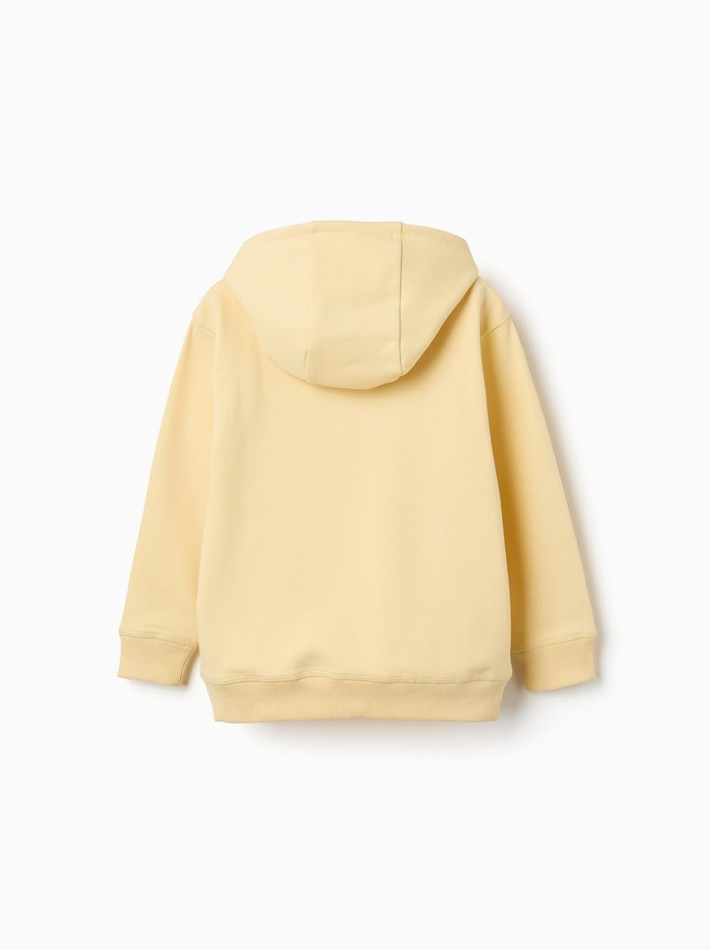 Sudadera perchada con capucha con estampado de batman Amarillo - Kiabi