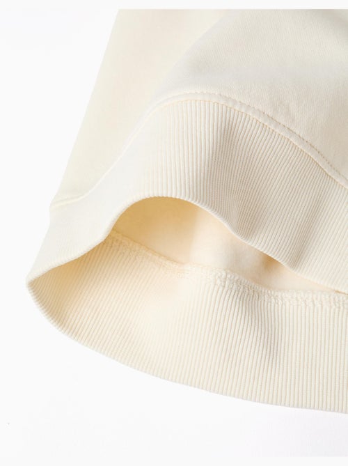Sudadera perchada con capucha y estampado - Kiabi Sudadera perchada con capucha y estampado - Kiabi