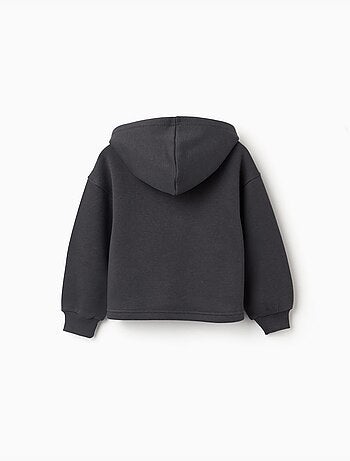 Sudadera perchada con capucha y estampado City of Art