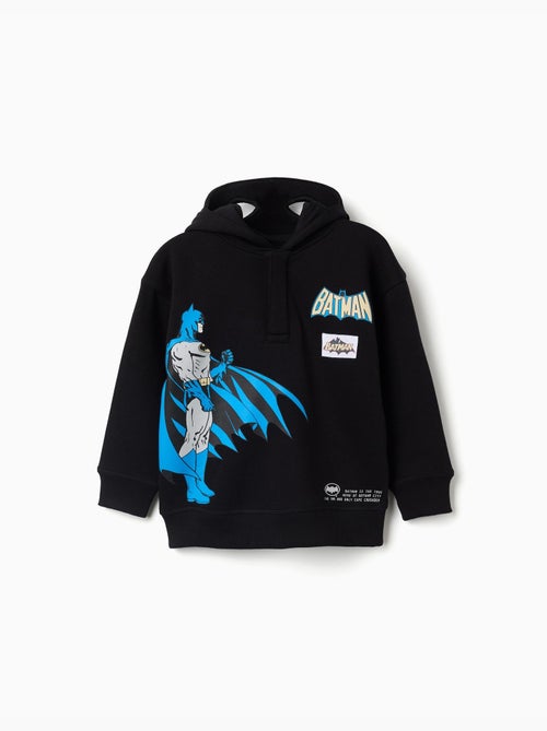 Sudadera perchada con capucha y estampado de batman - Kiabi Sudadera perchada con capucha y estampado de batman - Kiabi