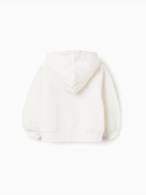 Sudadera perchada con capucha y estampado de stitch - Kiabi