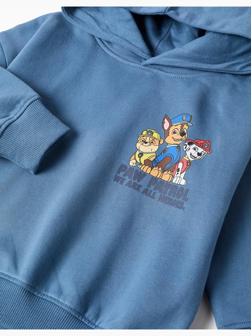 Sudadera perchada con capucha y estampado Paw Patrol Azul Azul - Kiabi