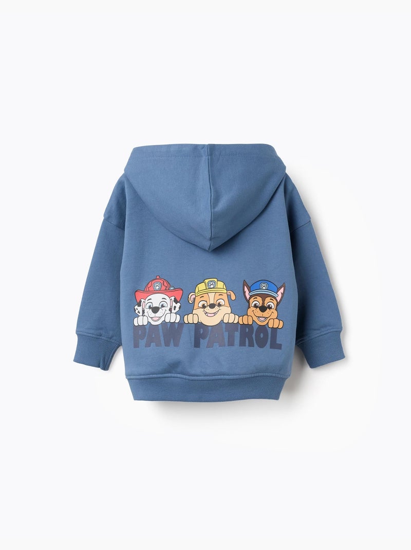 Sudadera perchada con capucha y estampado Paw Patrol Azul Azul - Kiabi