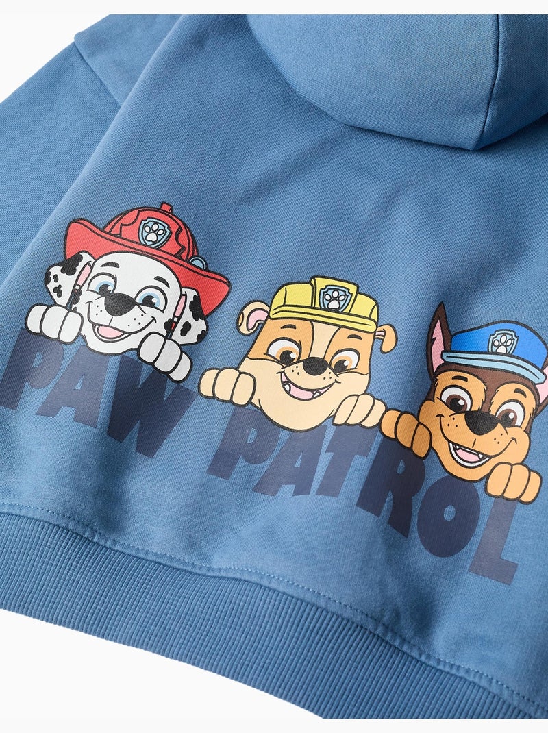 Sudadera perchada con capucha y estampado Paw Patrol Azul Azul - Kiabi